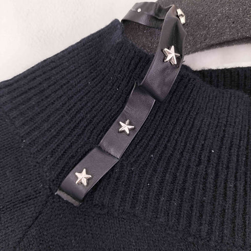 MXCHN GEN  バタフライデザイン ハイネックニット レディース